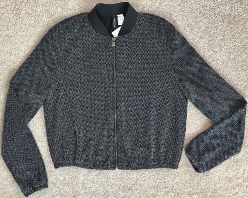 H&M 黑色合成运动服女