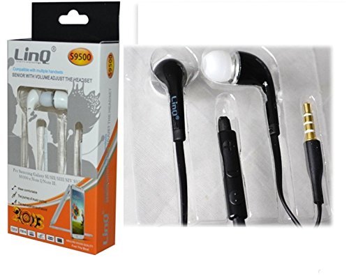 Auricolari Cuffie Stereo Linq S9500 Con Microfono Smartphone Mp3 Jack 3,5mm