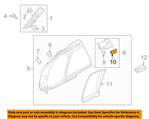 八 1979-1983 Nissan 280ZX Driver Left Interior Roof Garnish Molding