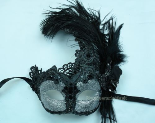 Disfraz burlesque sintético Handmade máscaras y antifaces