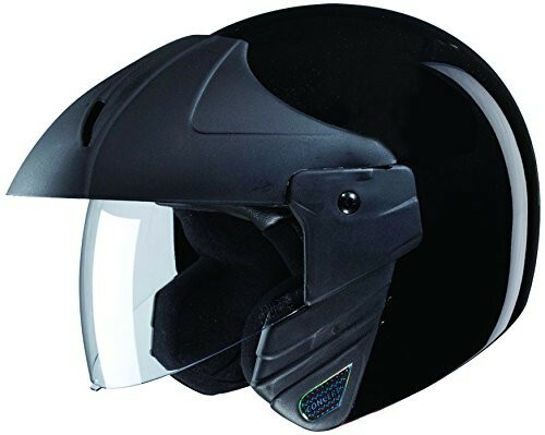 Studds Ninja Concept Economy Open Face Helmet Black XL Size  