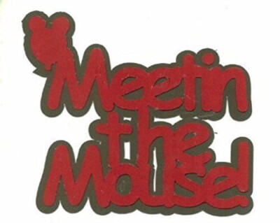 Disney's MEETIN THE MOUSE Matted Title