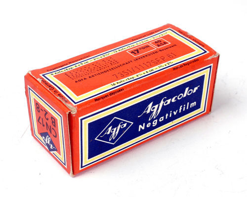 Película de cámara vintage Agfa