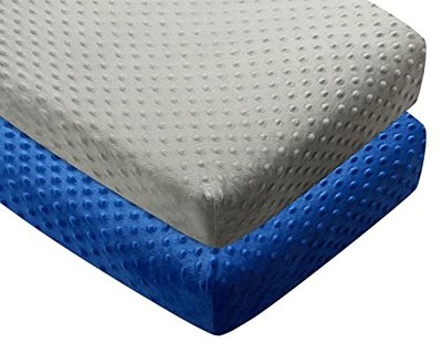 Soft Bean Dot Baby Crib Sheets for Standard Crib Mattress Pl