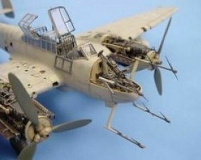 Aires Hobby 1/48 BF110G4 Gun Bay per Rmx D 4080