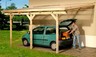 Anlehncarport Carport EIFEL XII 300x600 cm Bausatz + Beschläge und Bauanleitung