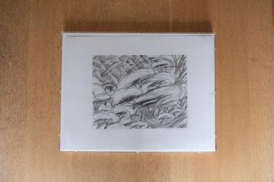 Michele De Lucchi "Grand Tree and Dirty Tree" signed etching Framed