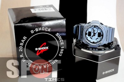 Pre-owned Casio G-shock Big-face Metallic Colors Analog Digital Watch Ga-150a-2 Ga150a 2