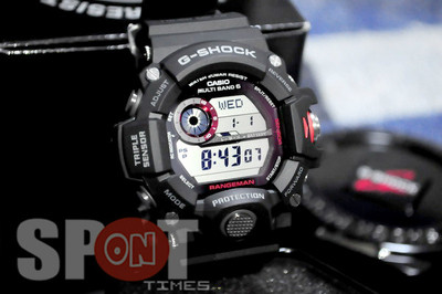 Pre-owned Casio G-shock Rangeman Solar Radio Multiband 6 Authentic Men's Watch Gw-9400-1d