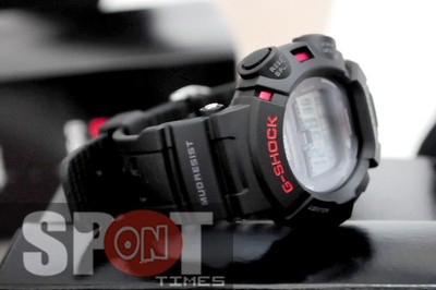 Pre-owned Casio G-shock Mudman Tough Solar Watch G-9010-1 In Dim Gray