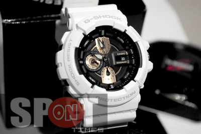 Pre-owned Casio G-shock Rose Gold Series Magnetic Resist Men's Watch Gac-100rg-7 Gac100rg