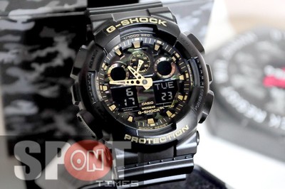 Casio G-Shock Camouflage Men's Watch GA-100CF-1A9 | eBay
