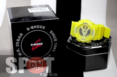 Pre-owned Casio G-shock Big Case Distinctive Face Designs Men's Watch Ga-110bc-9