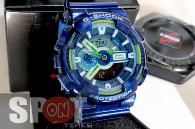 時計 G-SHOCK GA-110MC Crazy Colors Casio G-Shock Crazy Color Analog Digital Resin Men's Watch