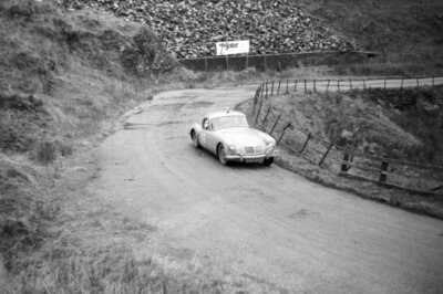 M pickersgill M Kempley MG MGA Rally Car 1960 Motor Racing Old Photo 1
