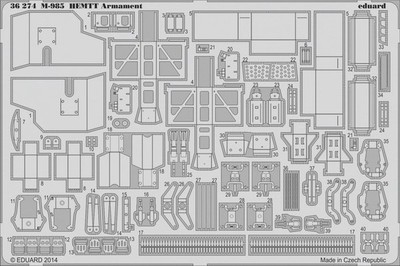 Eduard 1/35 M985 HEMTT Armament Detail Italeri 36274