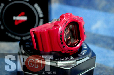 G-SHOCK DW-6900MF-4 レッド Casio G-Shock Metallic Dial Men's Watch DW-6900MF-4 DW6900MF