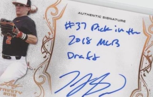 2018 Leaf Trinity - Cadyn Grenier #A-CG1