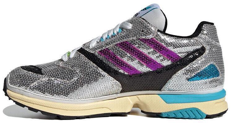 Size 7.5 - adidas ZX 4000 Core Black/Crystal White/Shock Size 7.5 - adidas ZX 4000 Core Black/Crystal White/Shock