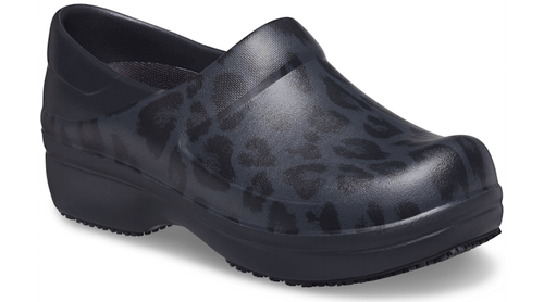 

Женская нескользящая обувь Crocs - сабо Neria Pro II Graphic, обувь для медсестер, Crocs Neria Pro II Clog