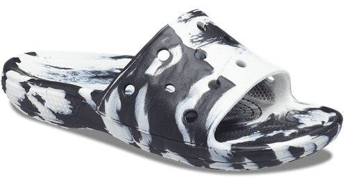 

Мужские и женские сандалии Crocs — классические мраморные шлепанцы тай-дай, обувь для душа, Crocs Classic Crocs Slide
