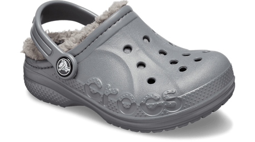 Детские тапочки Crocs - сабо с подкладкой Baya, домашняя обувь, детская обувь