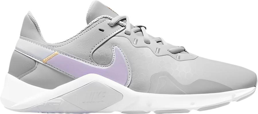 

WMNS Nike Legend Essential 2 Wolf Grey Lilac Purple White CQ9545-006 Женские 7, Серый, Nike Legend
