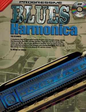 BLUES HARMONICA FOR BEGINNERS - Paperback, by Johnson William Lee - Good