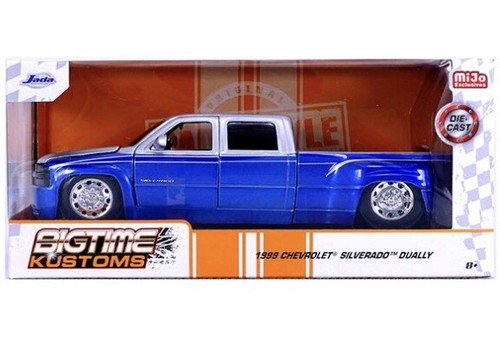 jada toys 1999 シボレー シルバラード デューリー JADA 1999 CHEVROLET SILVERADO DUALLY STOCK WHEELS 1/24 MIJO