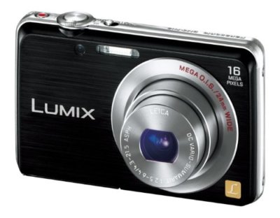 Panasonic Digital Camera Lumix FH8 5X 16 MP Black DMC-FH8-K