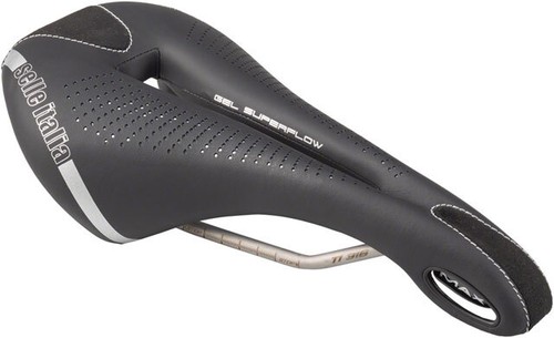 Selle Italia Max Flite 黒 Vanadium Max Flite TI 316 Gel Superflow - Selle Italia S.R.L