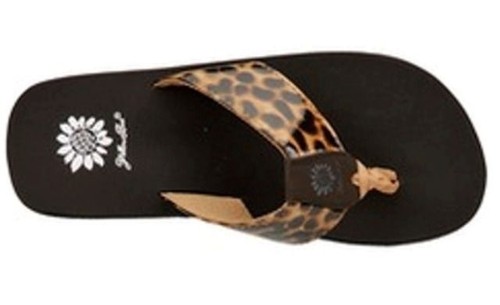 Mossimo Matteo Brown Black Crisscross Leather Sliders  display picture 2
