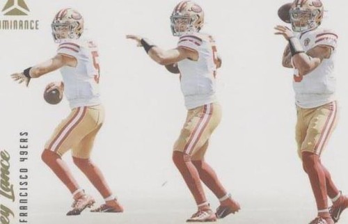 2022 Panini Luminance Trey Lance #VST-TLA