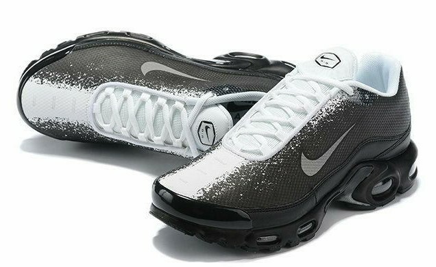 nike tn air max plus se black white off 53% -