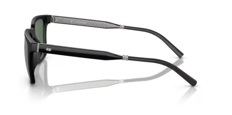 Pre-owned Oliver Peoples 0ov5553su Mr. Federer 70019a Semi-matte Black/green Sunglasses