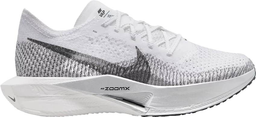 

W Nike ZoomX Vaporfly Next% 3 White Particle Grey Black DV4130-100 женские 8, Белый, Nike ZoomX Vaporfly