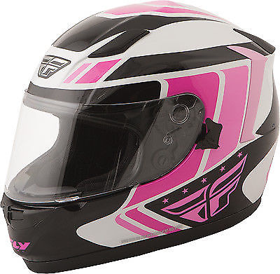Fly Racing Revolt FS Space Creep Helmets Sm Light Blue/White/Pink