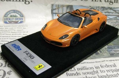 20 units world BBR 1/43 Ferrari F430 Spider 2005 Ferrari ≠ MR