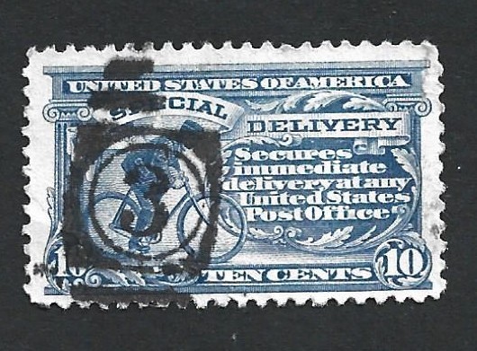 USA 1908 #E10 10c Delivery post office Stamp used $45