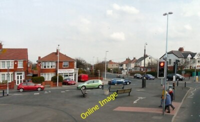 Photo 6x4 Collins Avenue Poulton-Le-Fylde At the junction with Low Moor R c2013