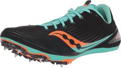 

Женские кроссовки Saucony Ballista MD, черный/холодный мятный, 10,5 B средний США, Black/cool mint