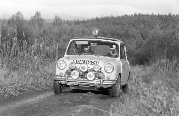 W B Jones & D J Evans Austin Cooper S