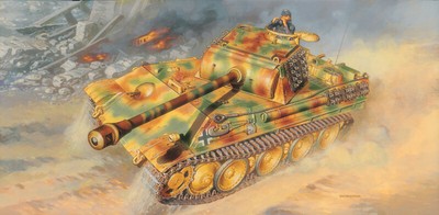 Italeri 6493 1:35 PzKpfw V Panther Ausf G Tank