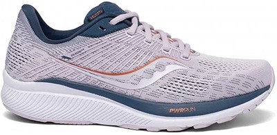 

Кроссовки для бега Saucony Womens Guide 14, сиреневый/темно-синий, 11 B(M) США, Lilac/navy