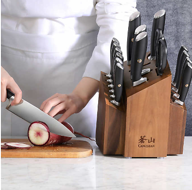 Cangshan L Series 17-Piece Shan German Steel Forged Knife Set