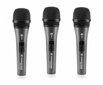 Sennheiser THREEPACK E 835-S Pack of (3) E835-S Microphones