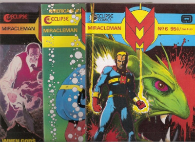 Miracleman Comics Books Lot 2 VFNM 5 NM 6 VF+ Eclipse Alan Moore 1985