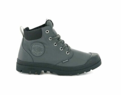 Palladium Pampa Lite + Cuff W Boots Smoked Pearl 76259-074-M SZ 6.5 W 5 M