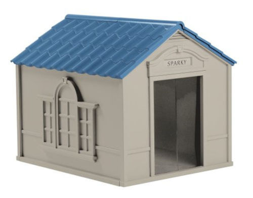 Hundehütten Isolierte