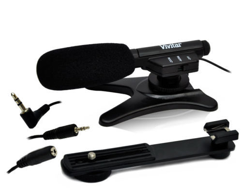 Micrófono de la cámara Vivitar